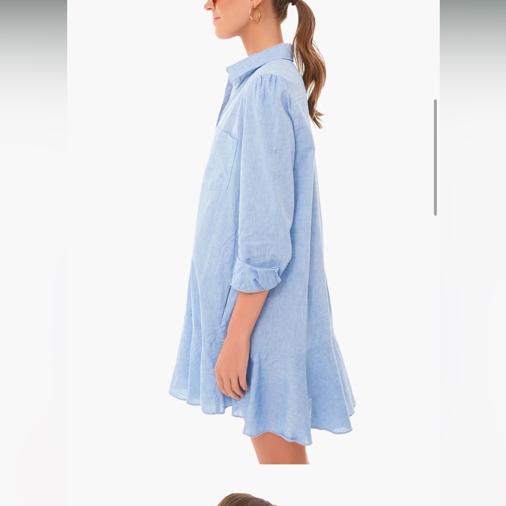 Tuckernuck chambray callahan shirt dress